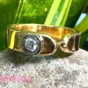 E.DeHaven 22k Diamond Band
